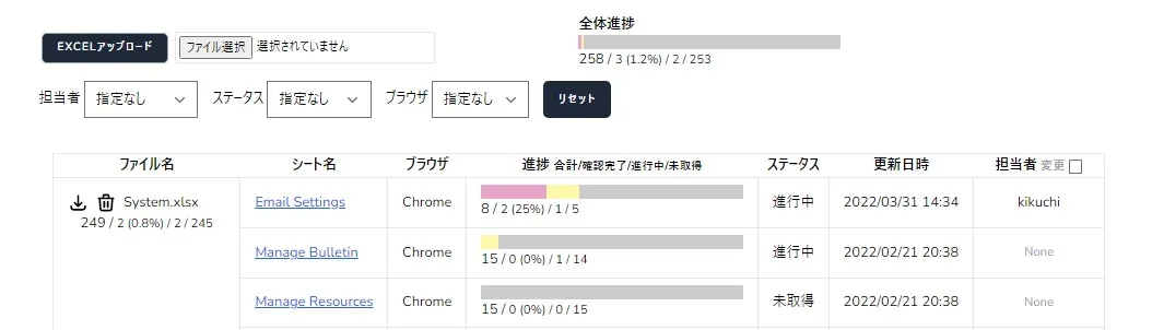 画面キャプチャをクラウドで一覧管理